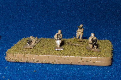 6mm (1/285th) Micro Armor Infantry Base - 285AAG002