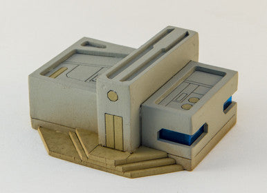 6mm Ultra Modern Shop/Garage Building (Acrylic) - 285ACR156