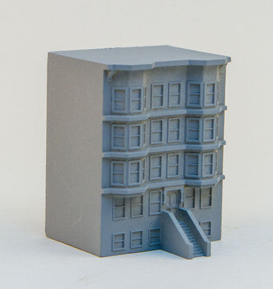 6mm "Brownstone" w/ Bay Windows - 285MEV124