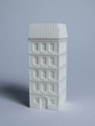 6mm European City Corner Building - 285MEV0144