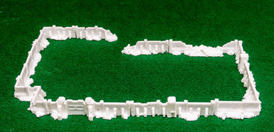 6mm (Epic) Fortress Wall Set (Resin) - 285MEV148