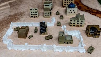 6mm (Epic) Fortress Wall Set (Resin) - 285MEV148