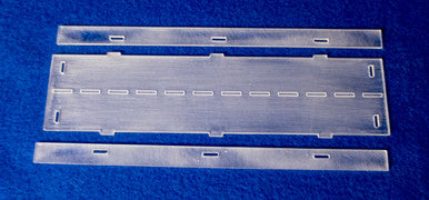 6" Straight Roadway Section, 2 Lane - 285ROAD152-1