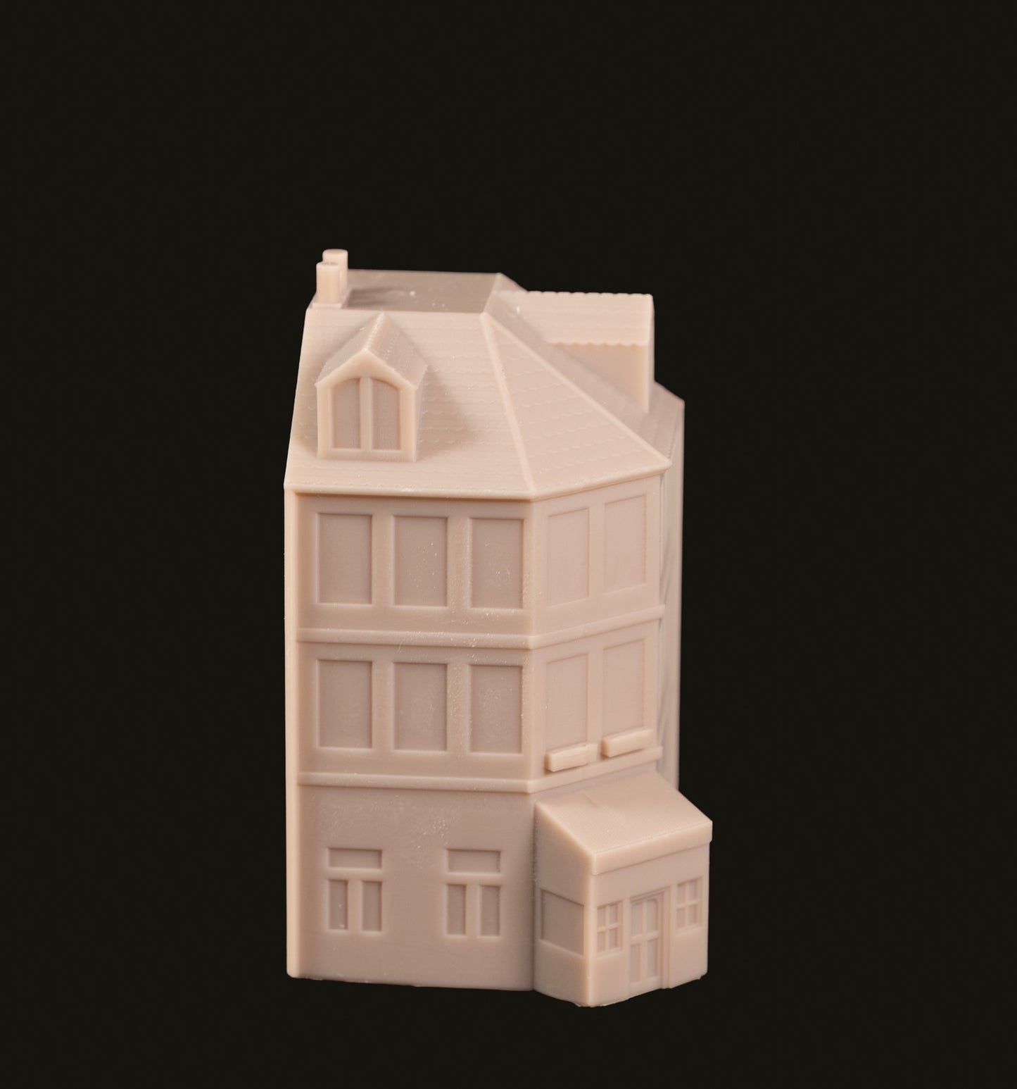 6mm Town Building, Corner - 285SLA113