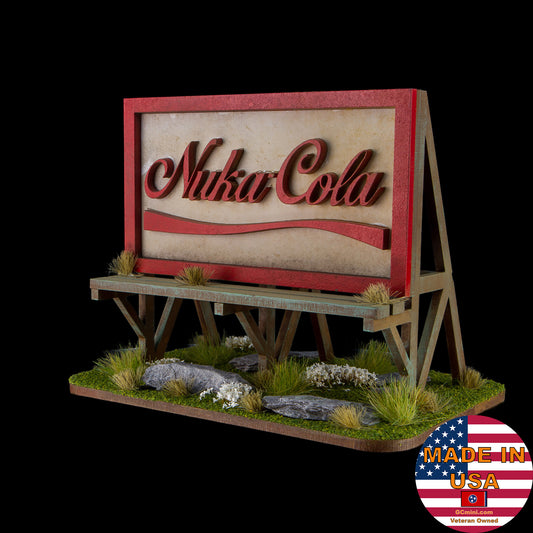 28mm Nuka Cola Billboard - 28MMDF167-2