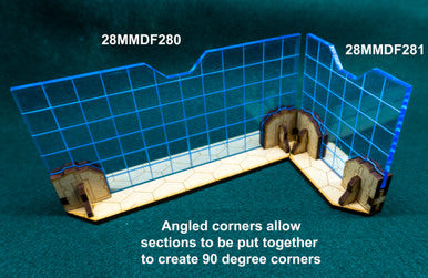 Force Field Wall Section / Gate, 3" long