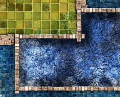 Battle Mat - The Dungeon Lair 3'x3'