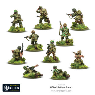 Bolt Action: US Marine Raider squad