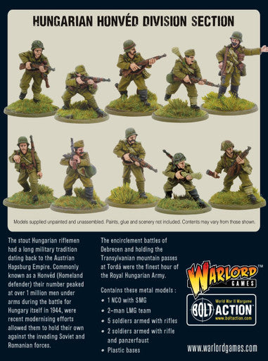 Hungarian Army Honved Division Section