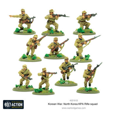 Bolt Action: North Korean KPA Rifle Squad