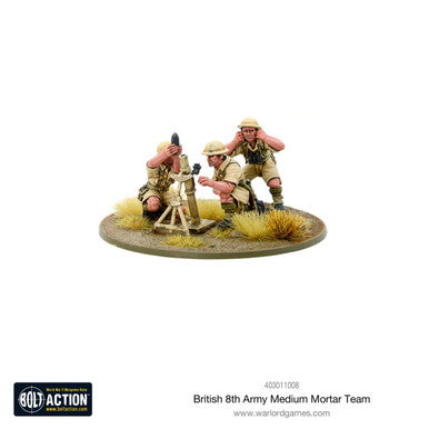 Bolt Action: 8th Army Medium Mortar Team