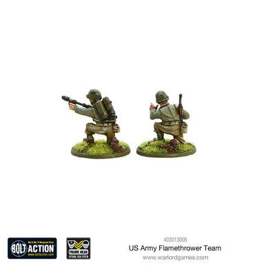 Bolt Action: US Army flamethrower team