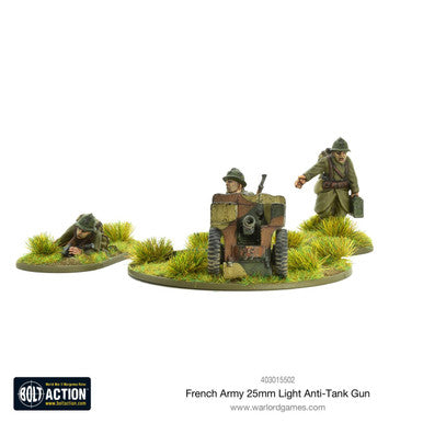 Bolt Action: French Army 25mm Light Anti-Tank Gun