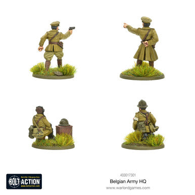 Bolt Action: Belgian Army HQ