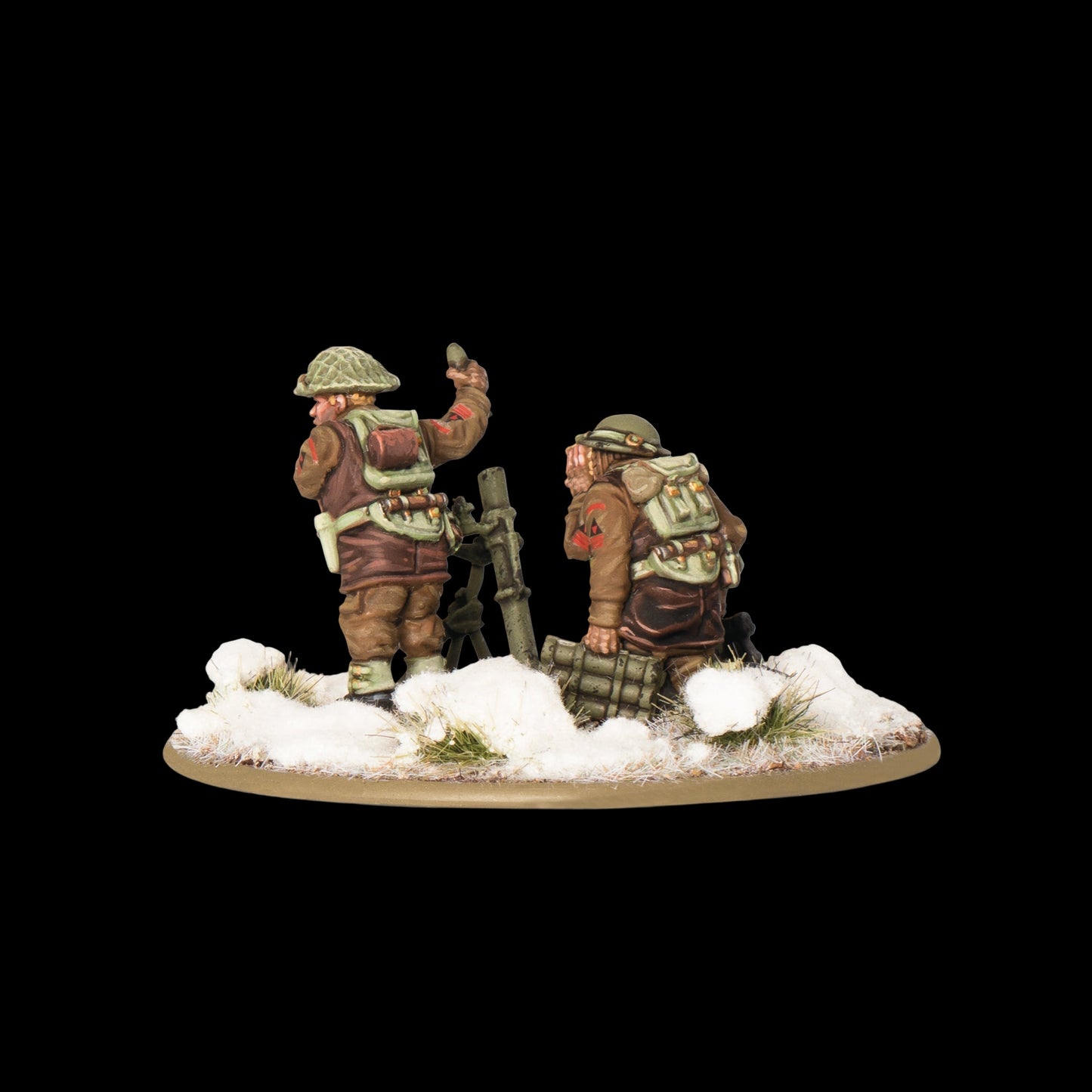 British & Canadian Infantry (Winter) Medium Mortar Team