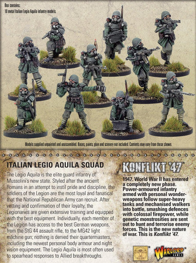 Konflikt '47 Italian Legio Aquila Squad