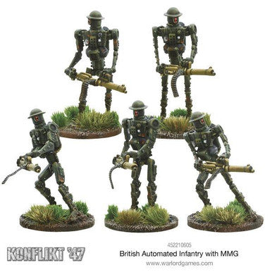 Konflikt '47 British Automated Infantry with MMG