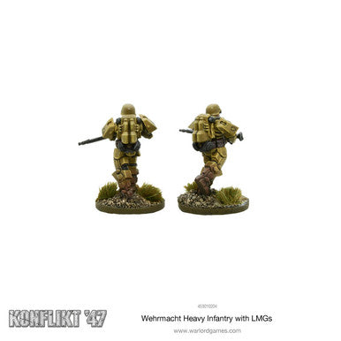 Konflikt '47 German Heavy Infantry with LMGs