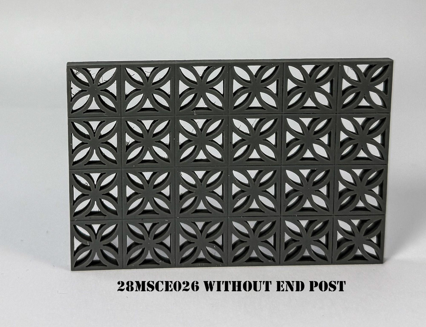 Concrete Block Wall Section