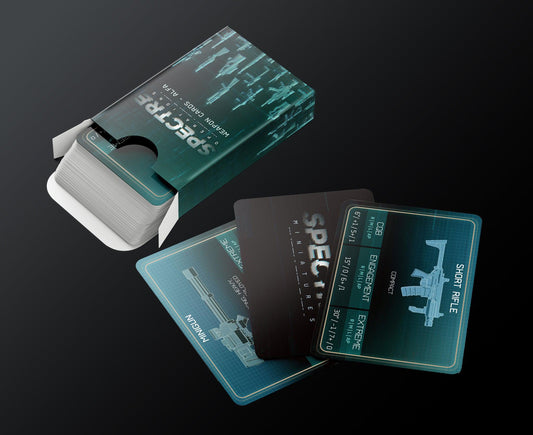 Spectre Operations Weapon Cards Pack