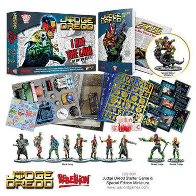 Judge Dredd: I Am The Law - Starter Set
