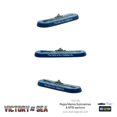 Victory at Sea: Regia Marina Submarines and MTB Sections