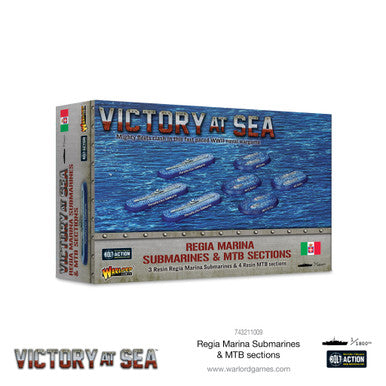 Victory at Sea: Regia Marina Submarines and MTB Sections