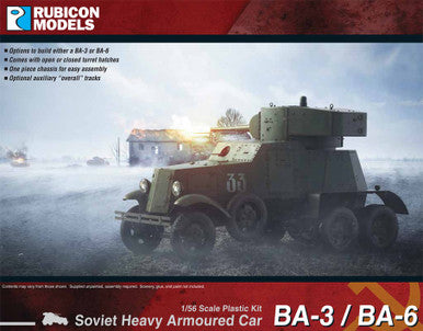 BA-3 / BA-6 Soviet Heavy Armored Car