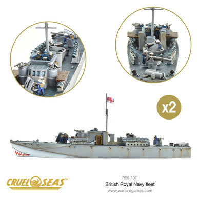 Cruel Seas: British Royal Navy Fleet