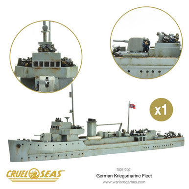 Cruel Seas: German Kriegsmarine Fleet