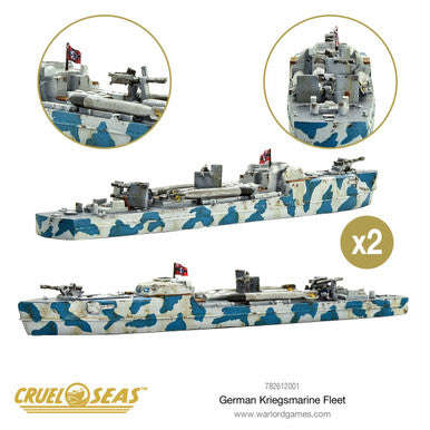Cruel Seas: German Kriegsmarine Fleet