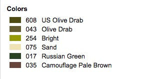 Model Air Set: AFV System US Vietnam Olive Drab (6)