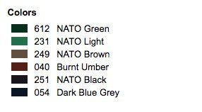 Model Air Set: AFV System NATO Camouflage (6)