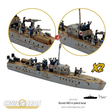Cruel Seas: Soviet MO-4 Patrol Boat