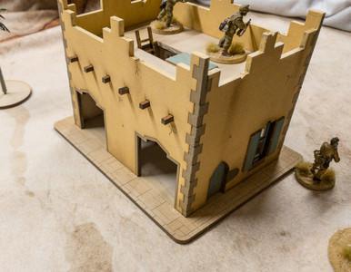 Pre-Painted 28mm Middle Eastern Building - 28MPaint095
