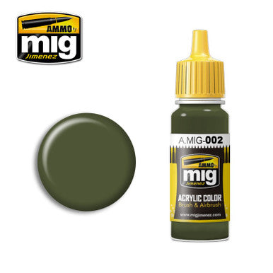 AMMO: Acrylic - RAL 6003 Olivgrun Opt. 2