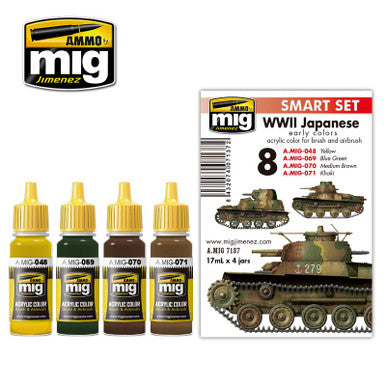 WWII Japanese AFV Early Colors