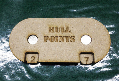 Cruel Seas Hull Points Marker