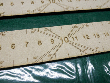 Cruel Seas Ruler Set - (Durable MDF)