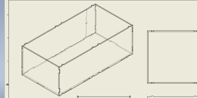 Project Box 6" x 12" x 4" - PROJECTBOX8-4(Tall)