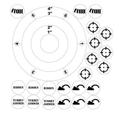 Bolt Action Tokens and Templates