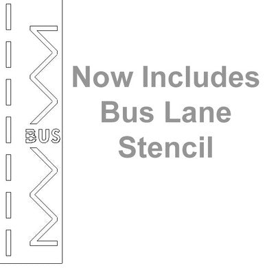 Road Marking Stencil Set (15mm-20mm)