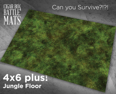 Battle Mat - Jungle Floor