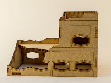 Two Story Building - 15MCHM001-D
