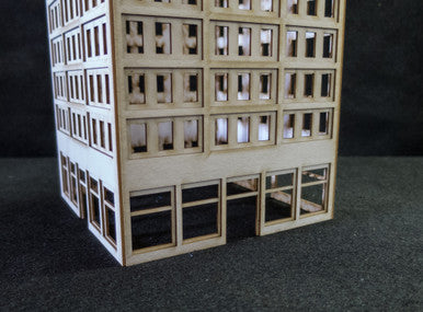 10mm Large DZC City Building (Matboard) - 10MCSS018