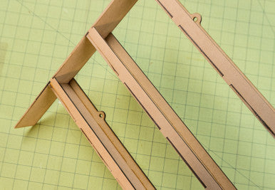 Hanging Shelf Unit (20" Wide - 3 Shelves)