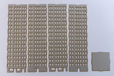 6mm Modern / Future City Building - 285CSS070