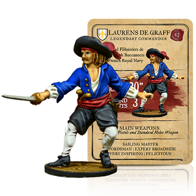 Blood & Plunder: French Laurens De Graff Legendary Commander