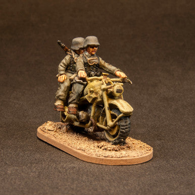 German motorcycle recce team