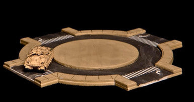 Traffic Circle (Roundabout), 2 Lane Road - 3MMROAD006